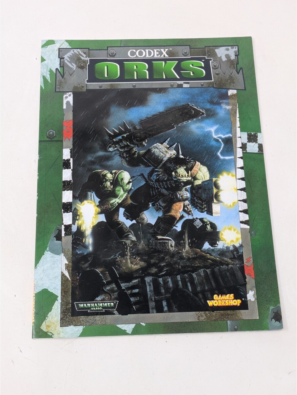 Warhammer 40K Orks Codex 1999 3rd Edition Army Book Games Workshop